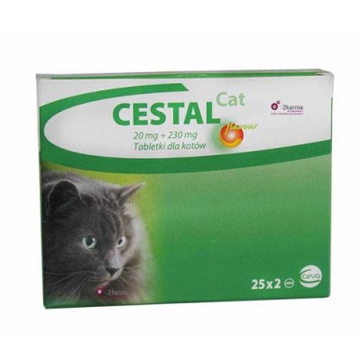 Cestal Cat 80/20 žvýkací tablety pro kočky 6x8tbl